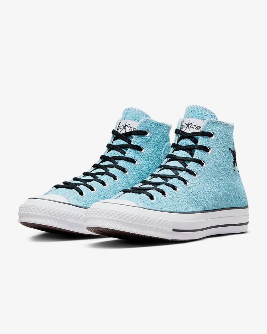 Fuzzy high top converse on sale